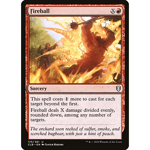 Fireball (foil) | EN | NM | CLB