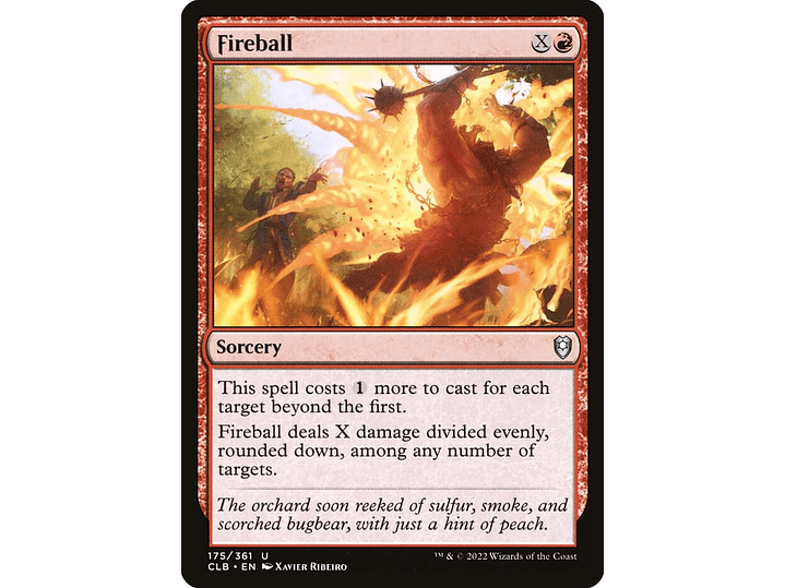 Fireball (foil) | EN | NM | CLB 1