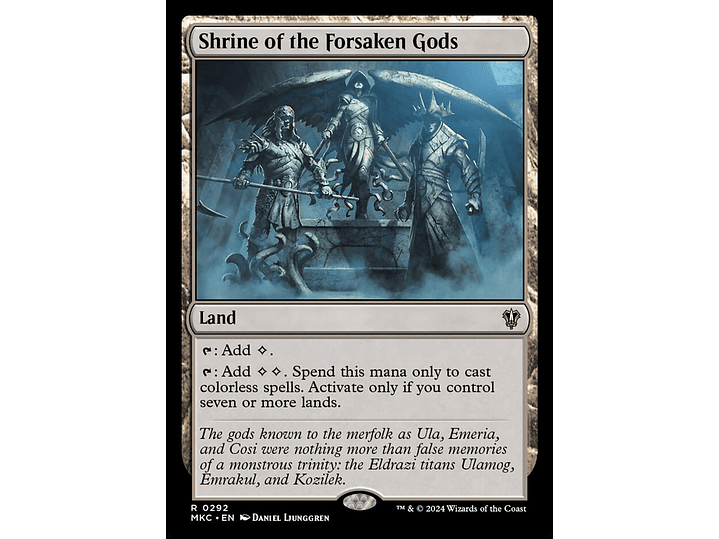 Shrine of the Forsaken Gods | EN | NM | MKC 1
