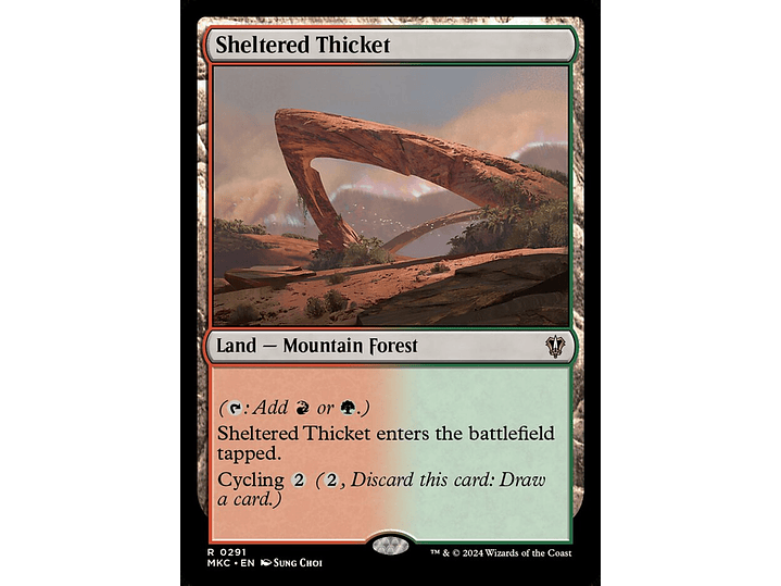 Sheltered Thicket | EN | NM | MKC 1
