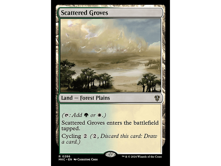 Scattered Groves | EN | NM | MKC 1
