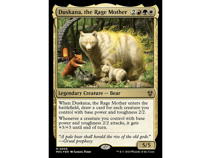 Duskana, the Rage Mother (foil) | EN | NM | MKC 1
