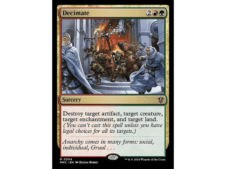 Decimate | EN | NM | MKC 1