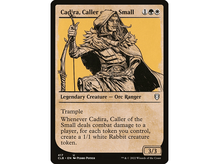 Cadira, Caller of the Small (Showcase foil) | EN | NM | CLB 1
