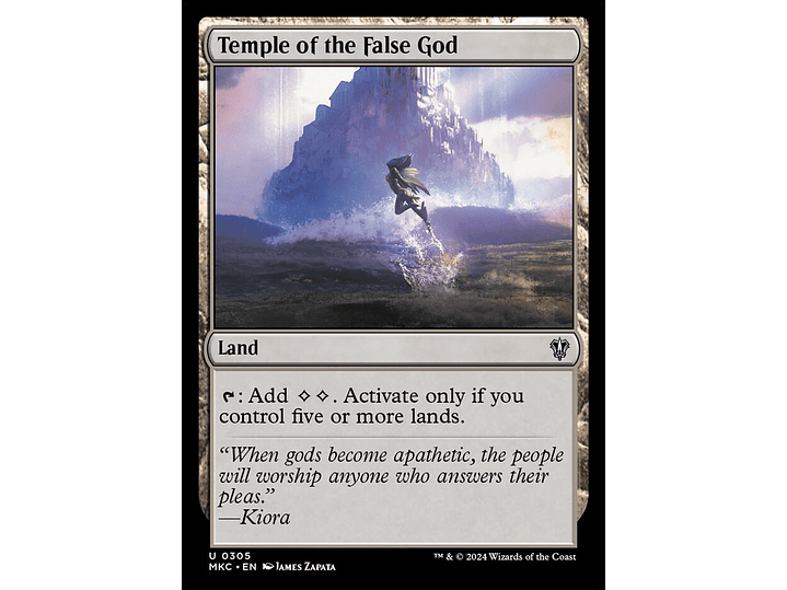 Temple of the False God | EN | NM | MKC 1