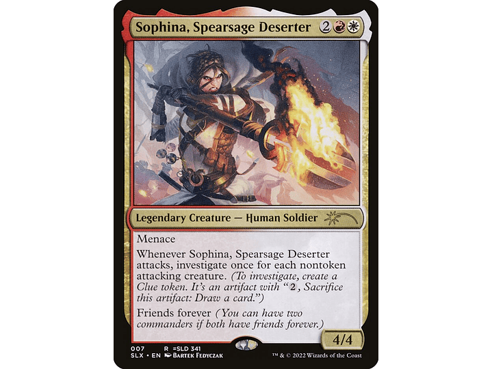 Sophina, Spearsage Deserter | EN | NM | SLX 1
