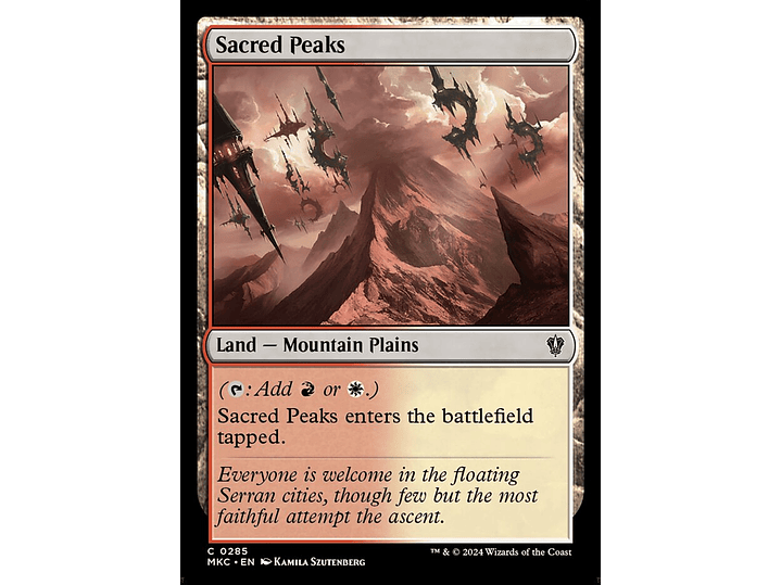 Sacred Peaks | EN | NM | MKC 1