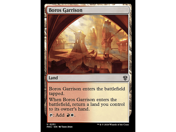 Boros Garrison | EN | NM | MKC 1
