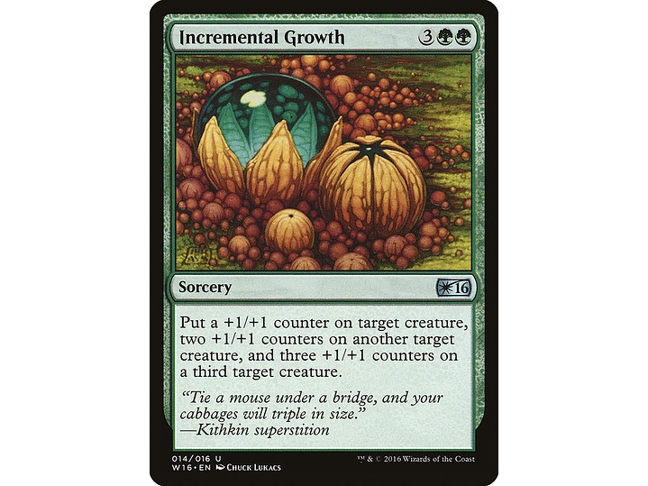 Incremental Growth | ES | NM | W16 1