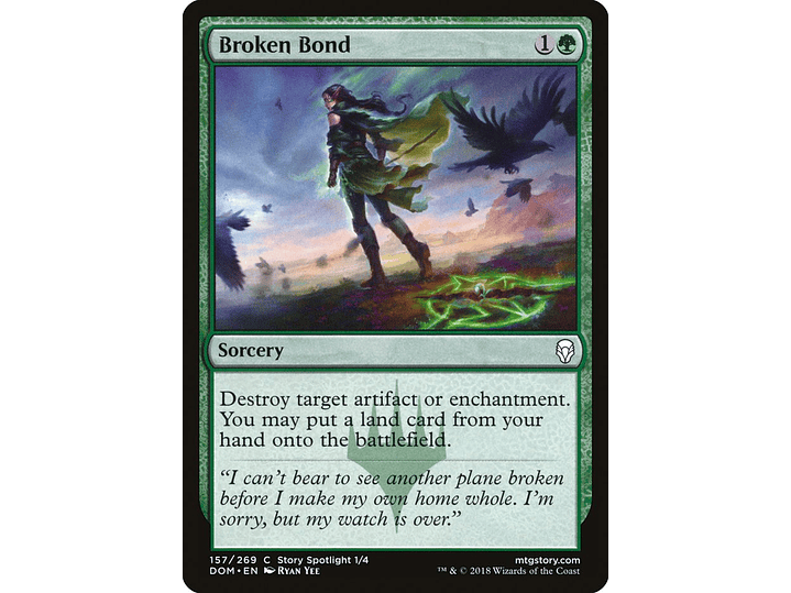 Broken Bond | EN | NM | DOM 1