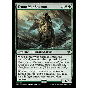 Temur War Shaman | EN | NM | MKC