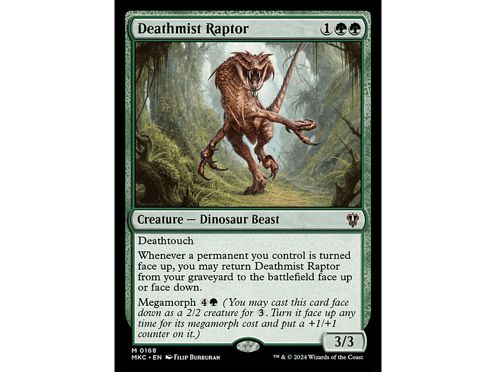 Deathmist Raptor | EN | NM | MKC 1
