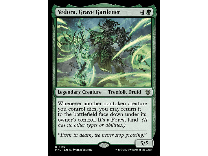Yedora, Grave Gardener | EN | NM | MKC 1
