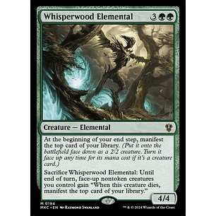 Whisperwood Elemental | EN | NM | MKC