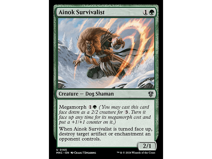 Ainok Survivalist | EN | NM | MKC 1