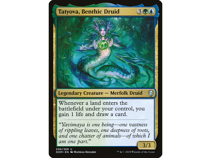 Tatyova, Benthic Druid | ES | NM | DOM 1