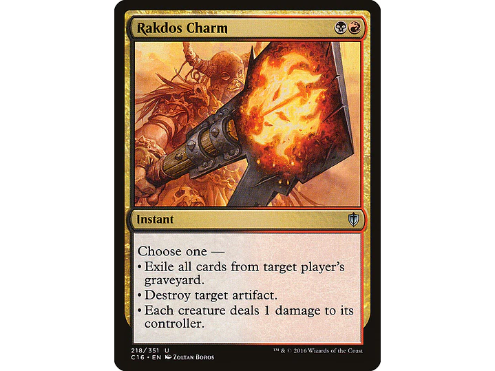 Rakdos Charm | ES | NM | C16 1