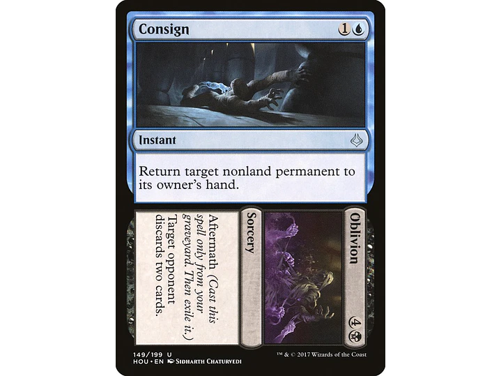 Consign // Oblivion | ES | NM | HOU 1