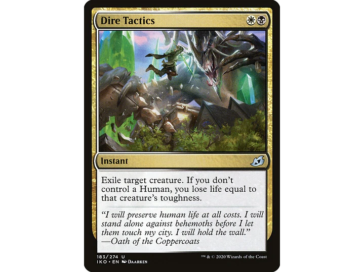 Dire Tactics | ES | NM | IKO 1
