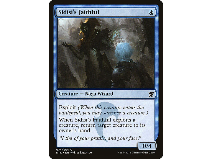 Sidisi's Faithful | ES | NM | DTK 1