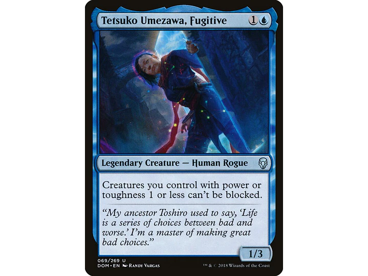 Tetsuko Umezawa, Fugitive | ES | NM | DOM 1