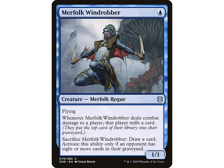 Merfolk Windrobber | ES | NM | ZNR 1