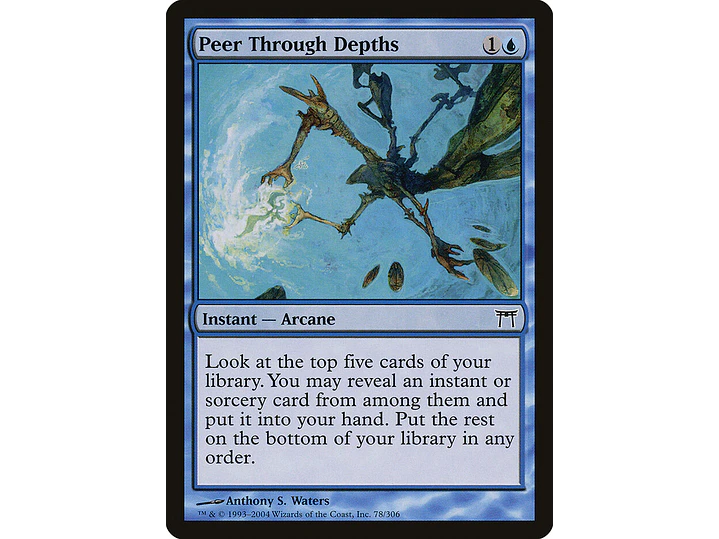 Peer Through Depths | EN | NM | CHK 1