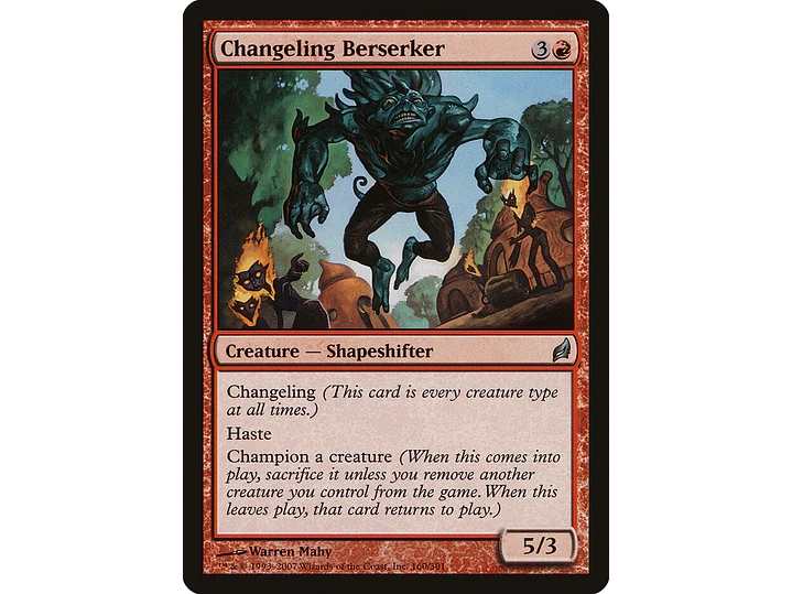 Changeling Berserker | EN | NM | LRW 1