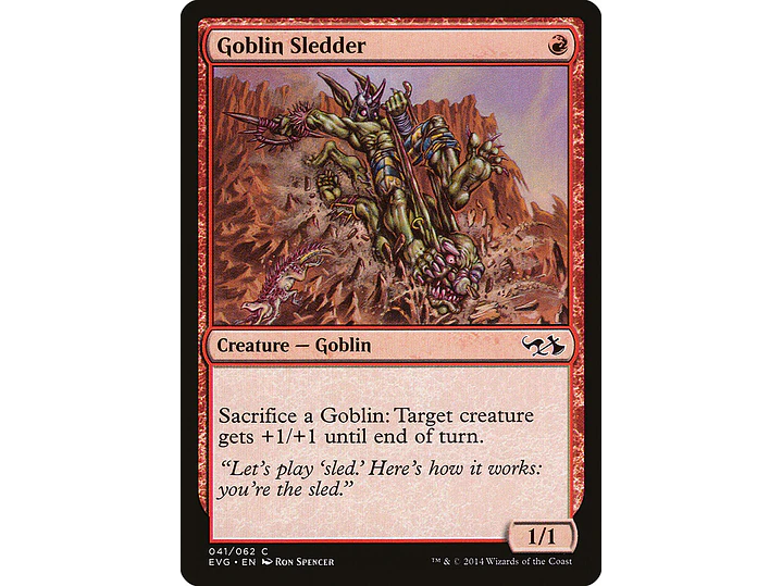 Goblin Sledder | EN | NM | EVG 1