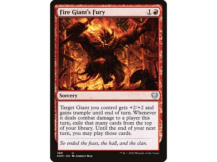 Fire Giant's Fury | EN | NM | KHM 1
