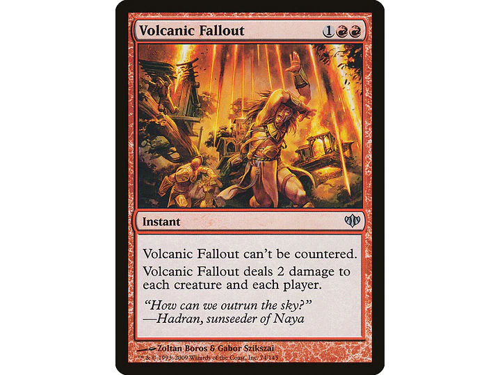 Volcanic Fallout | EN | NM | CON 1