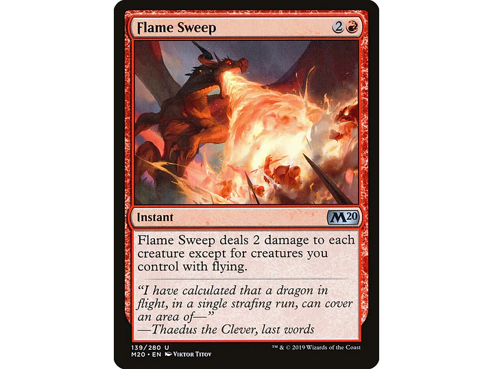 Flame Sweep | ES | NM | M20 1