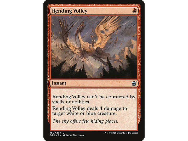 Rending Volley | ES | NM | DTK 1