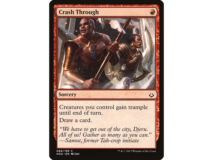Crash Through | ES | NM | HOU 1