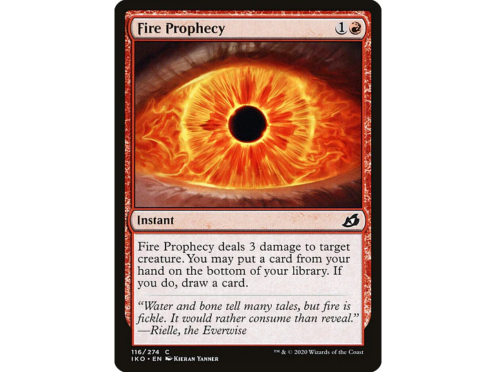 Fire Prophecy | ES | NM | IKO 1