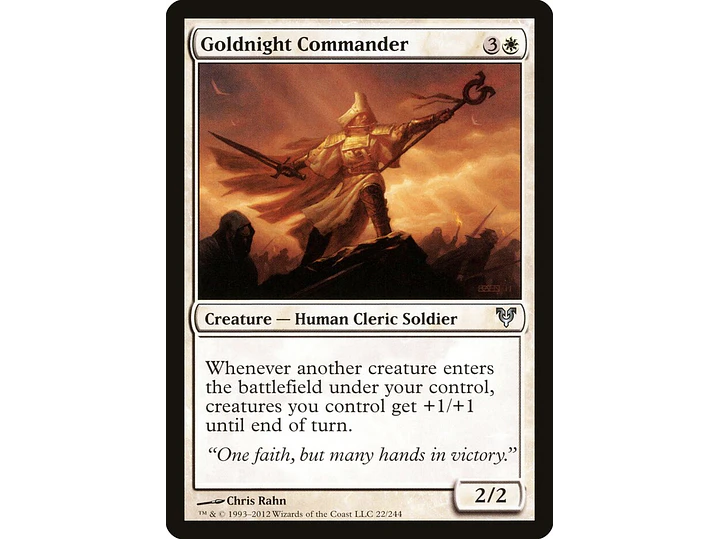 Goldnight Commander | ES | NM | AVR 1
