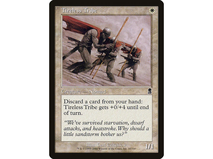 Tireless Tribe (Retro Frame) | ES | NM | ODY 1