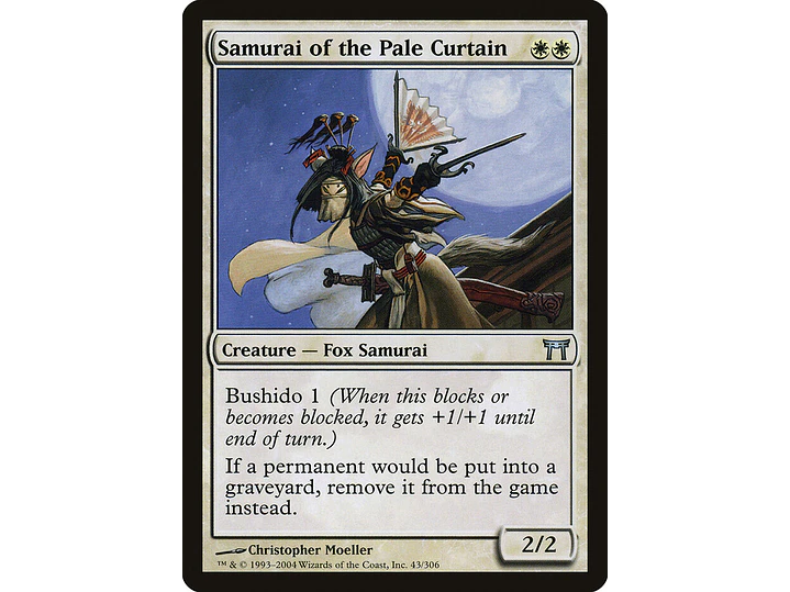 Samurai of the Pale Curtain | EN | NM | CHK 1