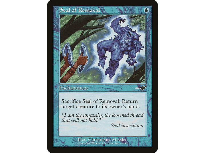 Seal of Removal (Retro Frame) | EN | VG | NEM 1