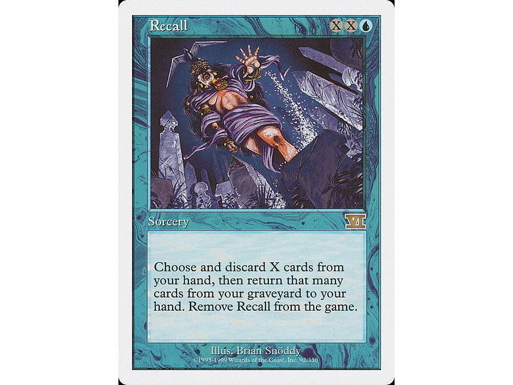 Recall (Retro Frame) | EN | EX | 6ED 1