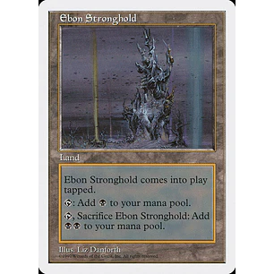 Ebon Stronghold (Retro Frame) | ES | VG | 5ED