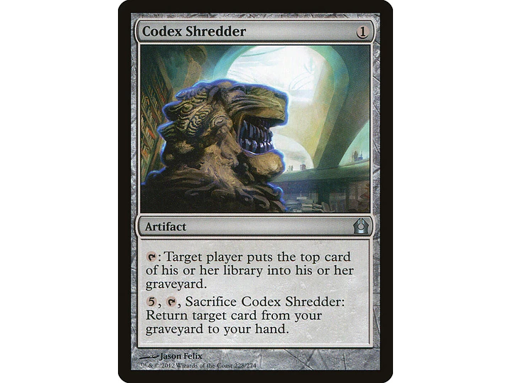 Codex Shredder | EN | NM | RTR 1