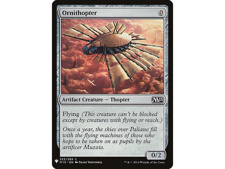 Ornithopter | EN | NM | PLST 1
