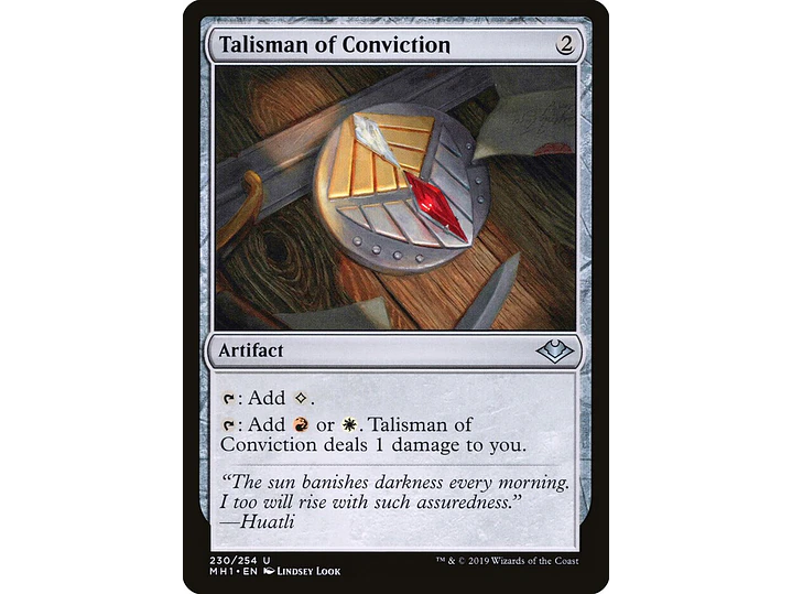 Talisman of Conviction | EN | NM | MH1 1