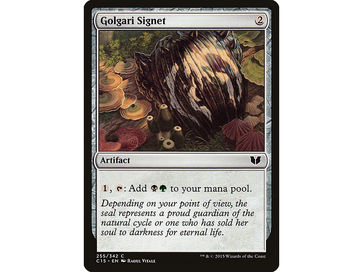 Golgari Signet | EN | NM | C15 1