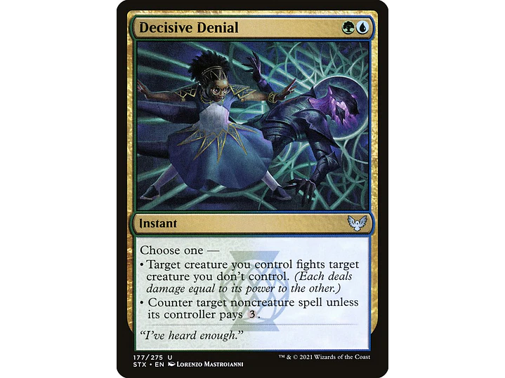 Decisive Denial | JP | NM | STX 1