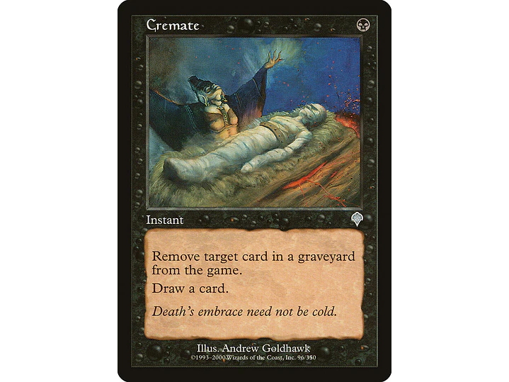 Cremate (Retro Frame) | ES | NM | INV 1