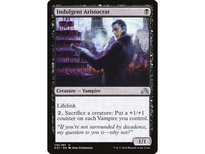 Indulgent Aristocrat | EN | NM | SOI 1