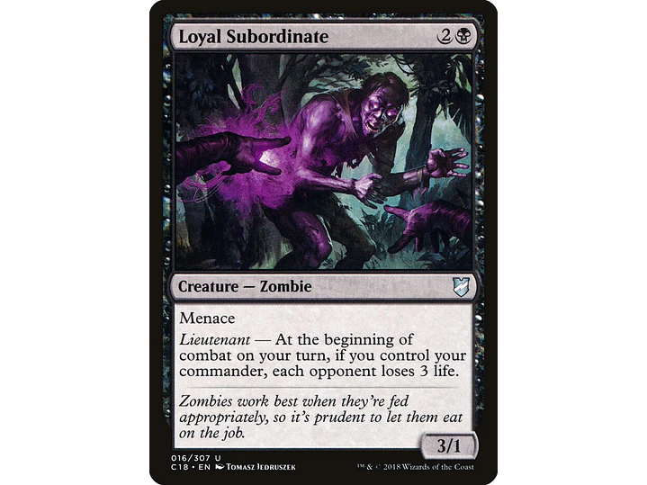 Loyal Subordinate | EN | NM | C18 1