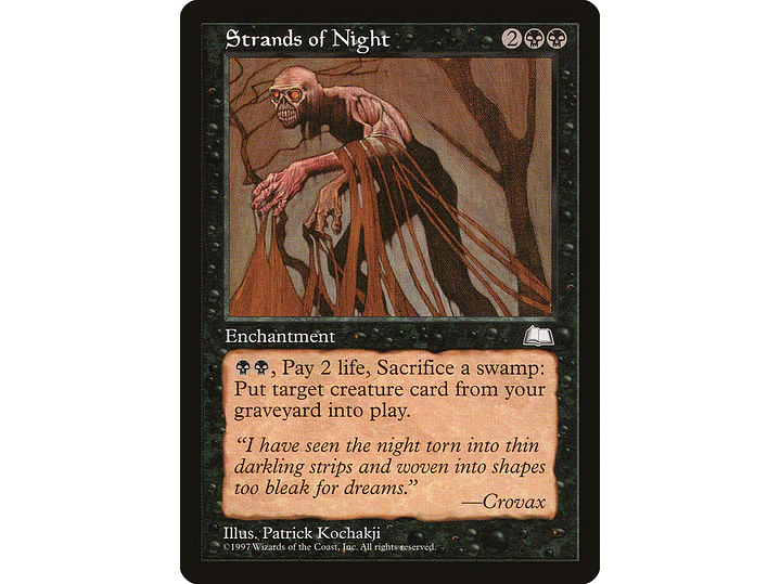 Strands of Night (Retro Frame) | EN | NM | WTH 1